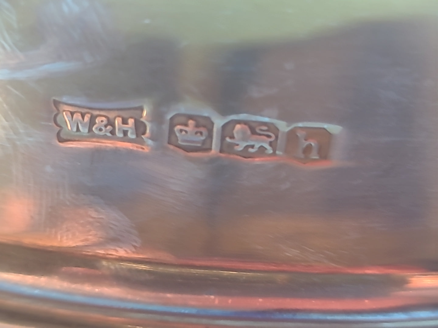 Walker & Hall Sterling Silver Twin Handled Bowl 1925 Sheffield 700g Vtg