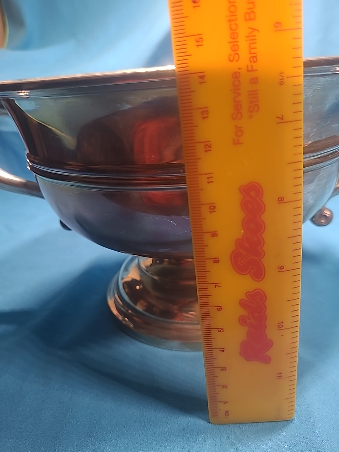 Walker & Hall Sterling Silver Twin Handled Bowl 1925 Sheffield 700g Vtg