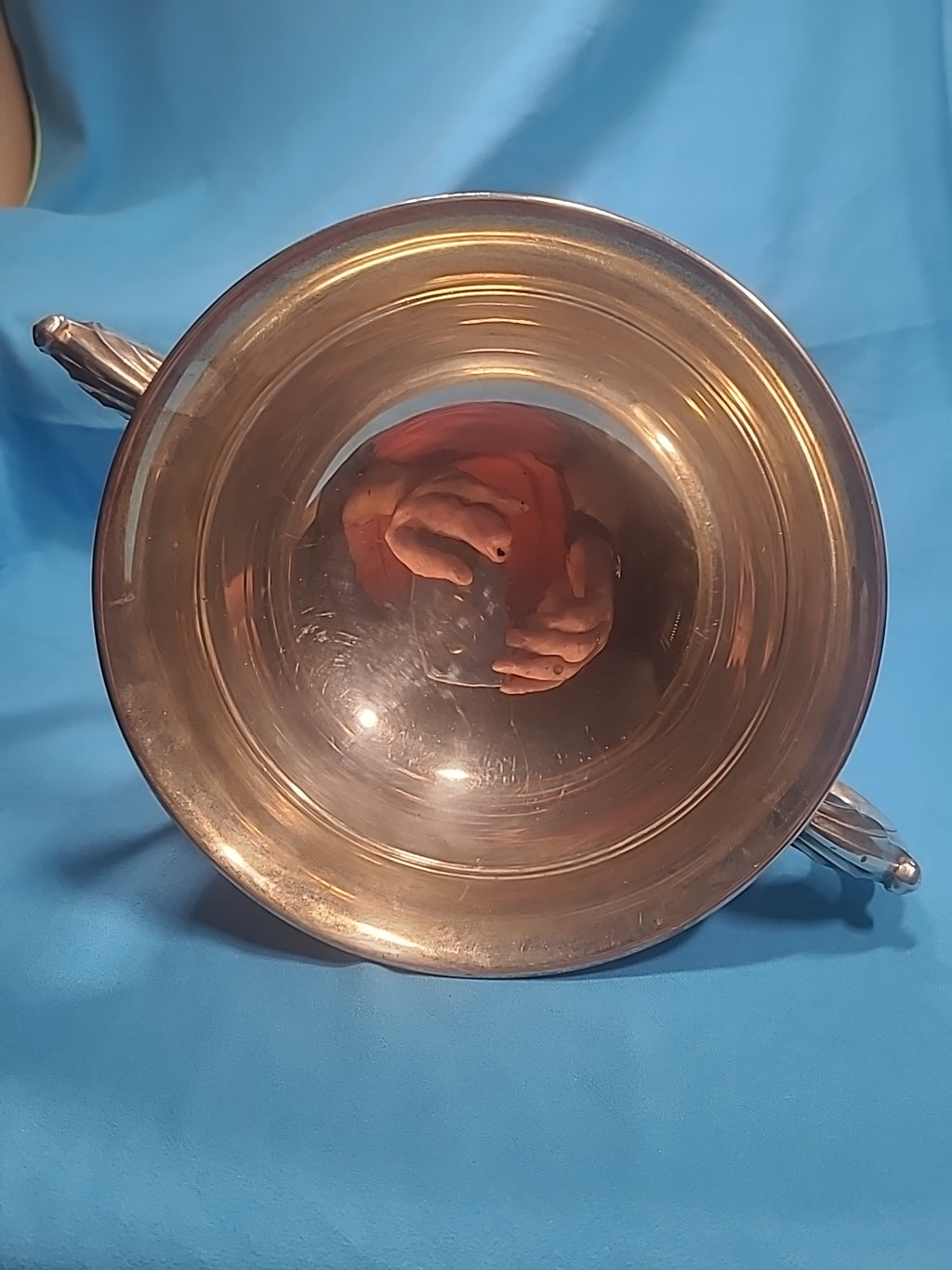 Walker & Hall Sterling Silver Twin Handled Bowl 1925 Sheffield 700g Vtg