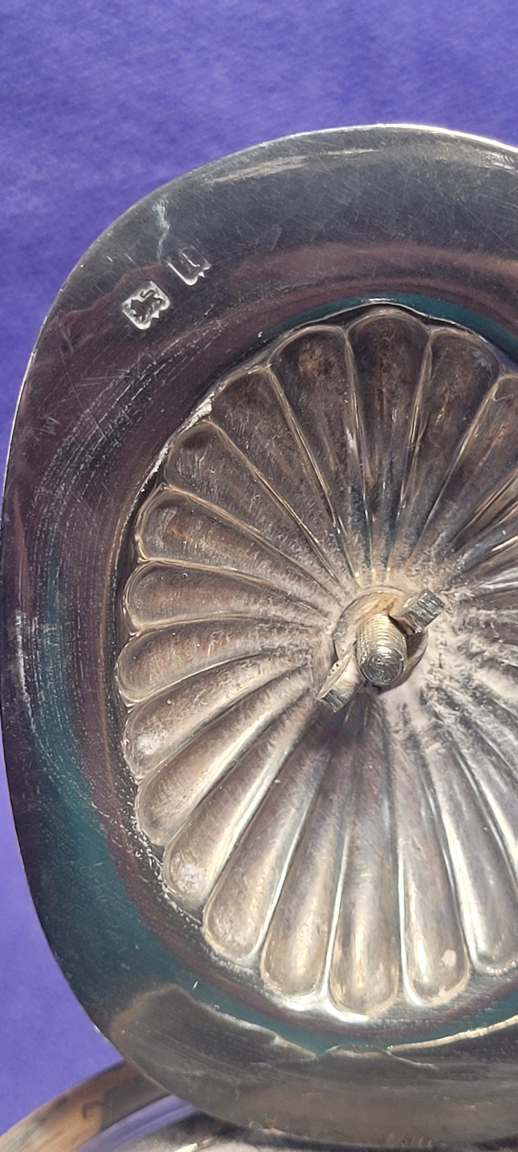 Sterling Silver Teapot, Birmingham, 348g, 1905, W Eaves & Co