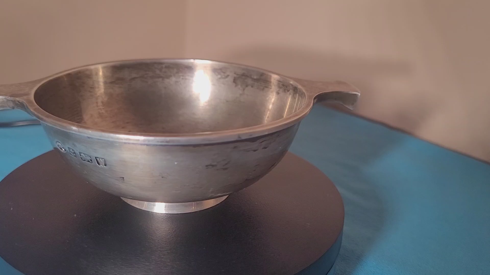 Antique Sterling Silver Quaich 129g Birmingham 1921 Adie Brothers Ltd