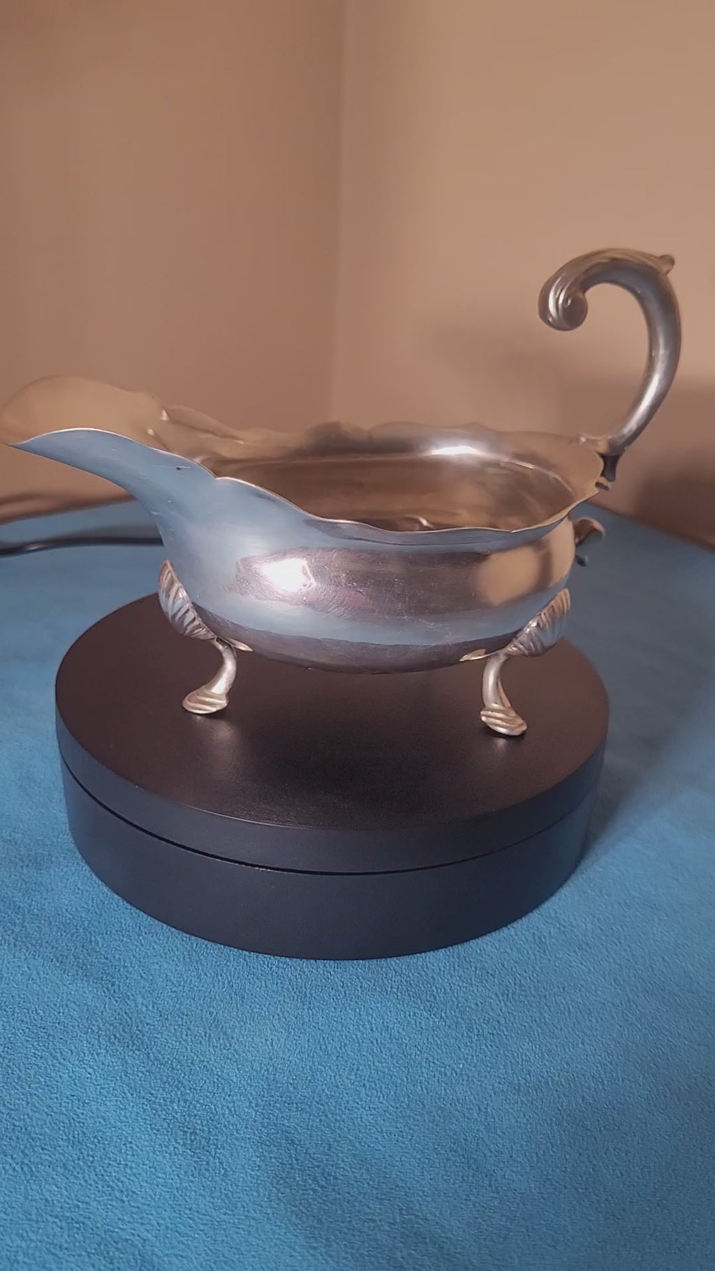 Antique 1751 London Sterling Silver Sauce Boat John Harvey 175g Georgian