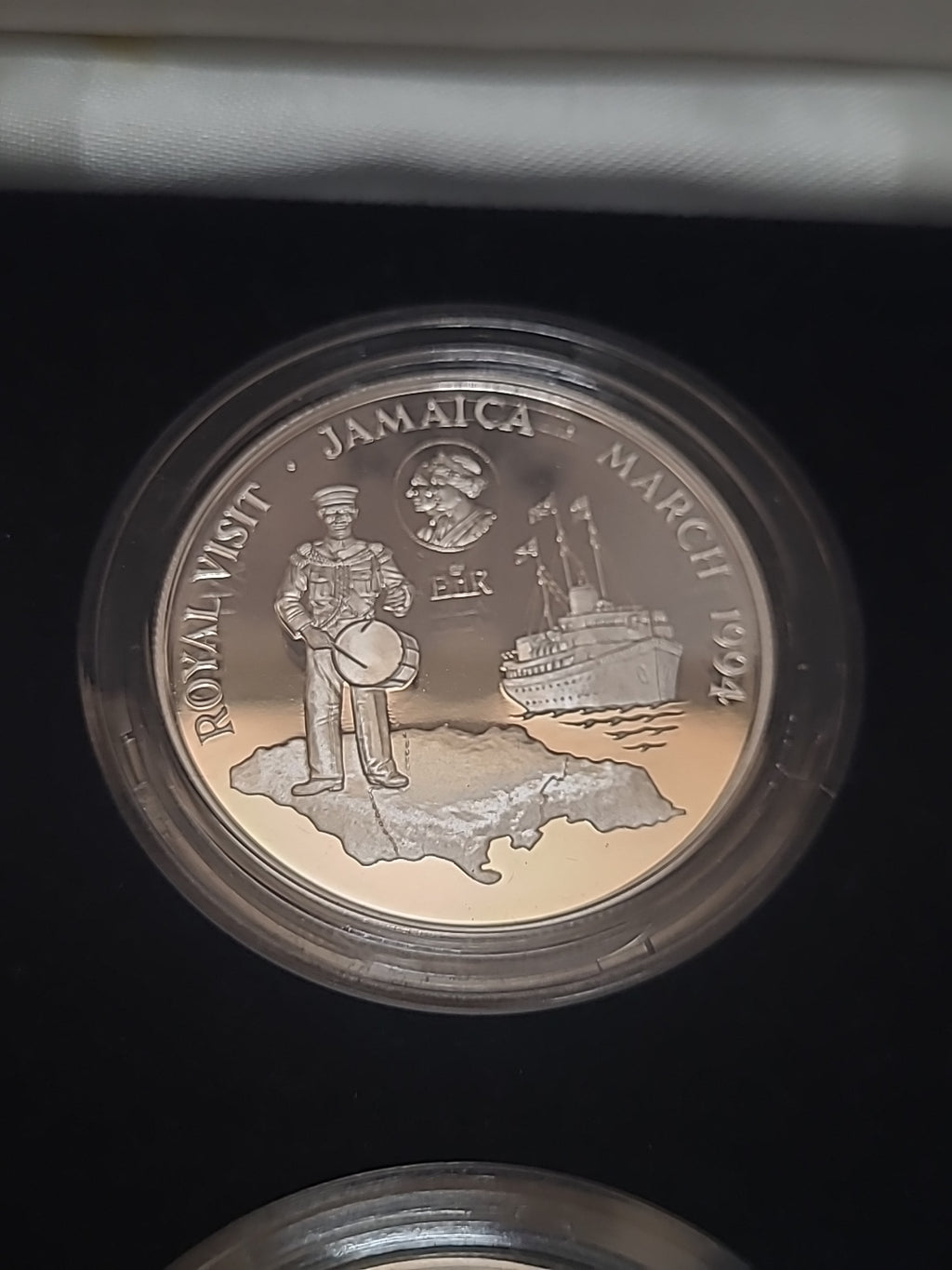 1994 Caribbean Royal Visit Silver Proof Collection –6 Sterling Silver Coins, COA