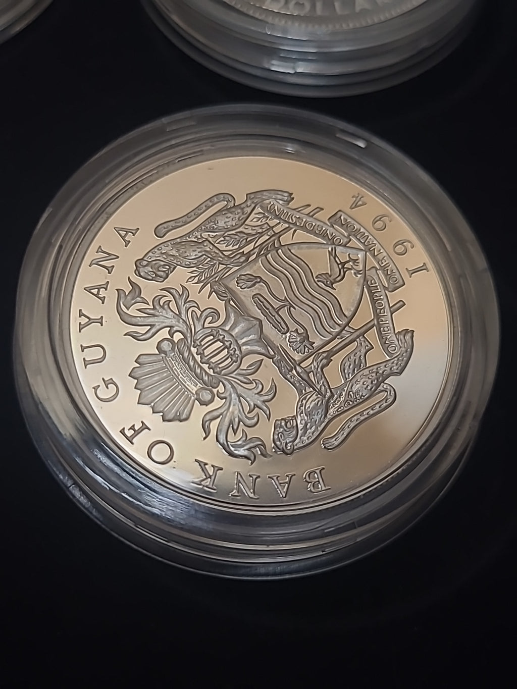 1994 Caribbean Royal Visit Silver Proof Collection –6 Sterling Silver Coins, COA