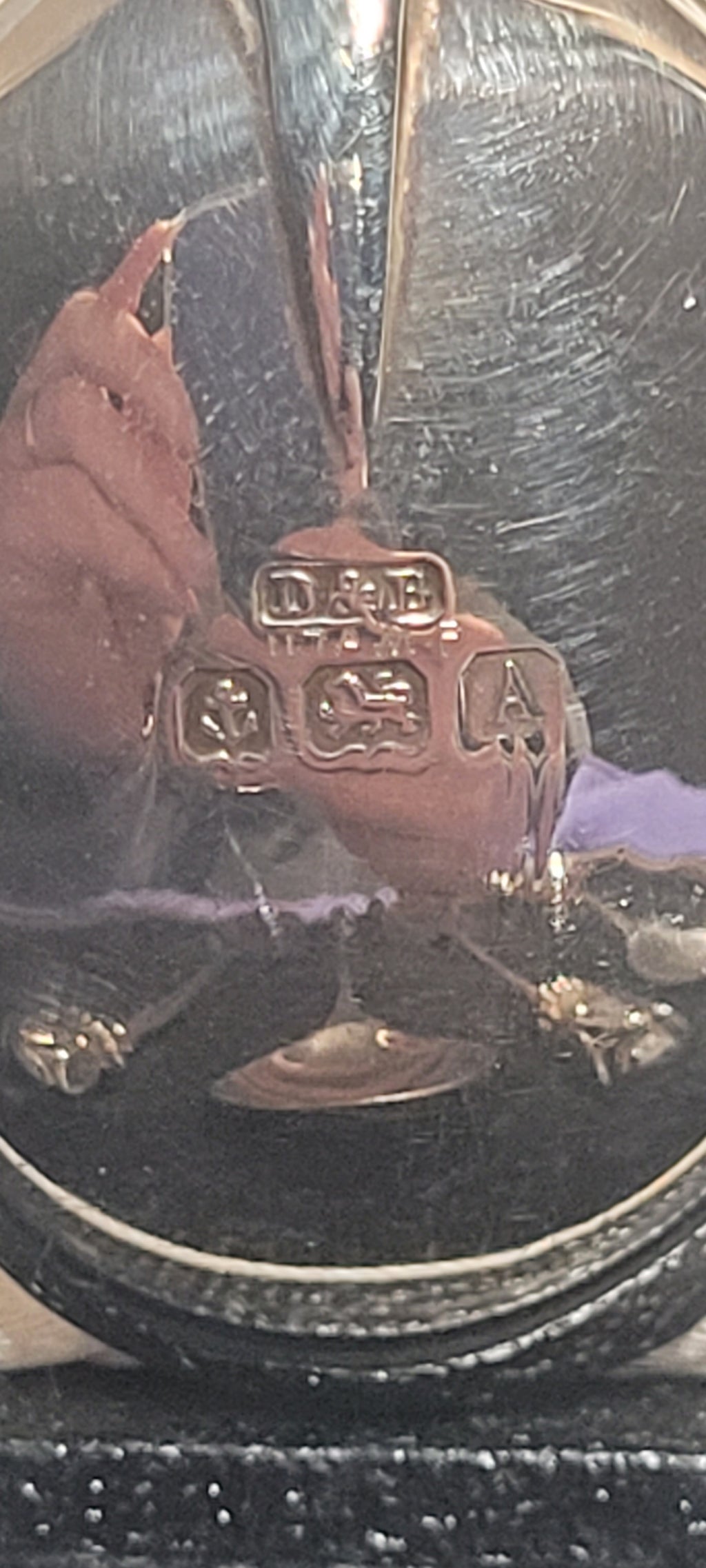 Antique Solid Silver Teaspoons Set of 6 Cased Birmingham 1925 D&B 80g