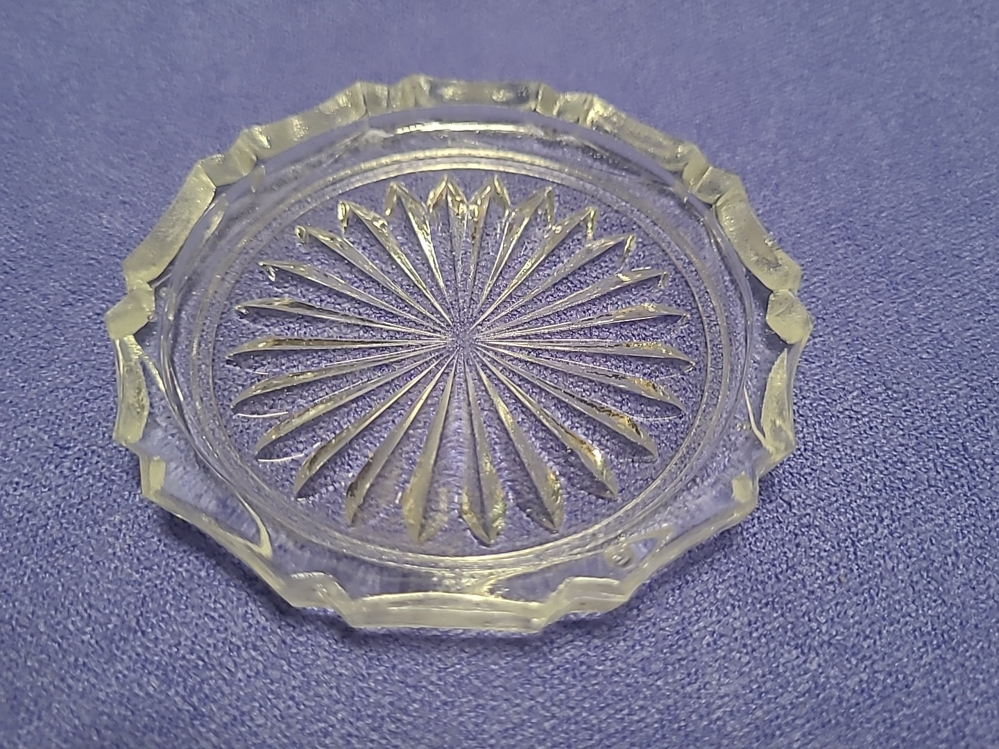 Antique 1925 Adie Brothers Sterling Silver Butter Dish Glass Liner Birmingham