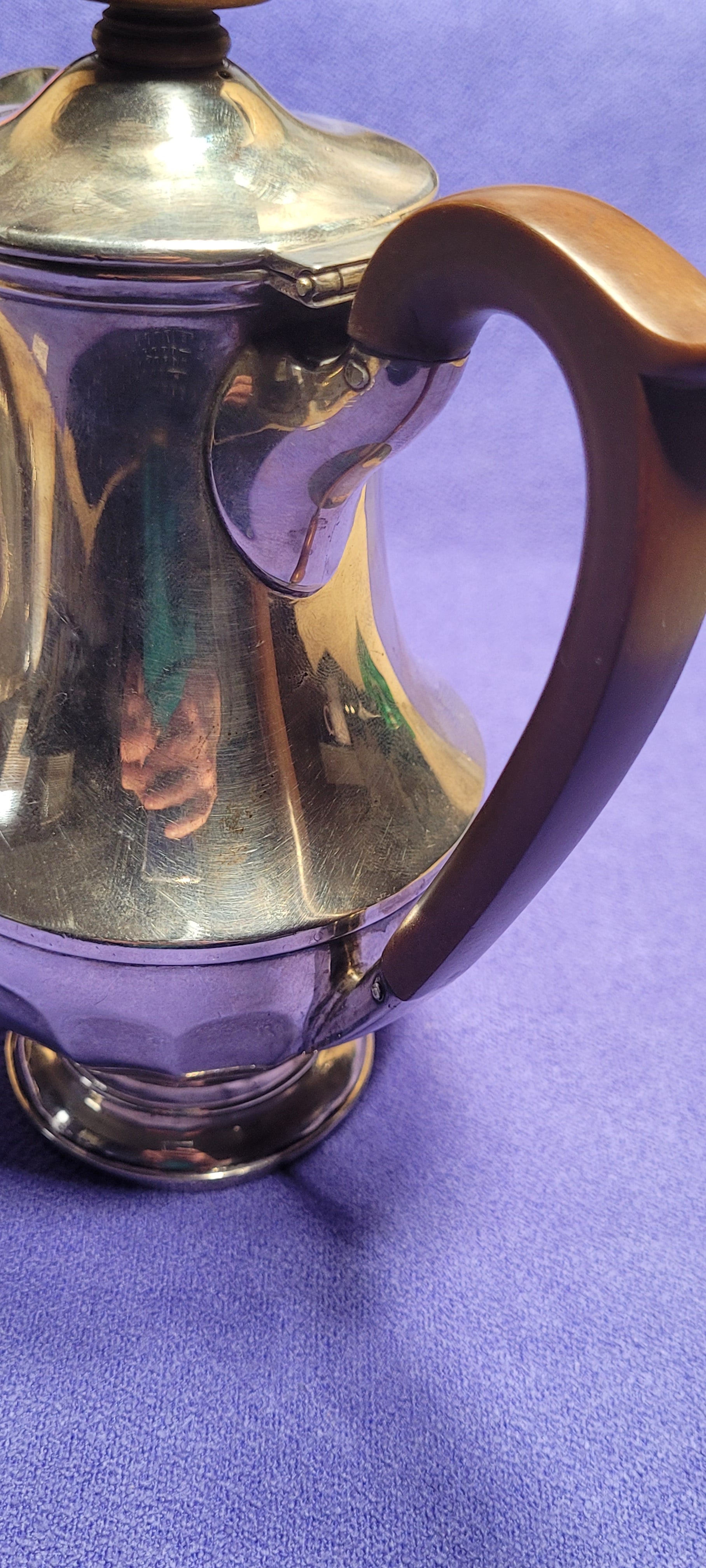 Sterling Silver  Jug, Birmingham , 396g , 1933 , Unknown Maker