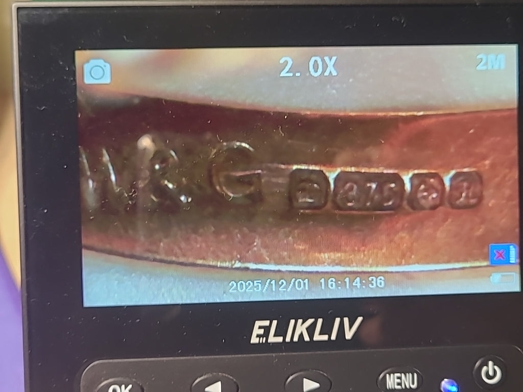 9ct Gold Daisy Cluster Ring Size I 1/2 Yellow Gold 375 Hallmarked Floral Design