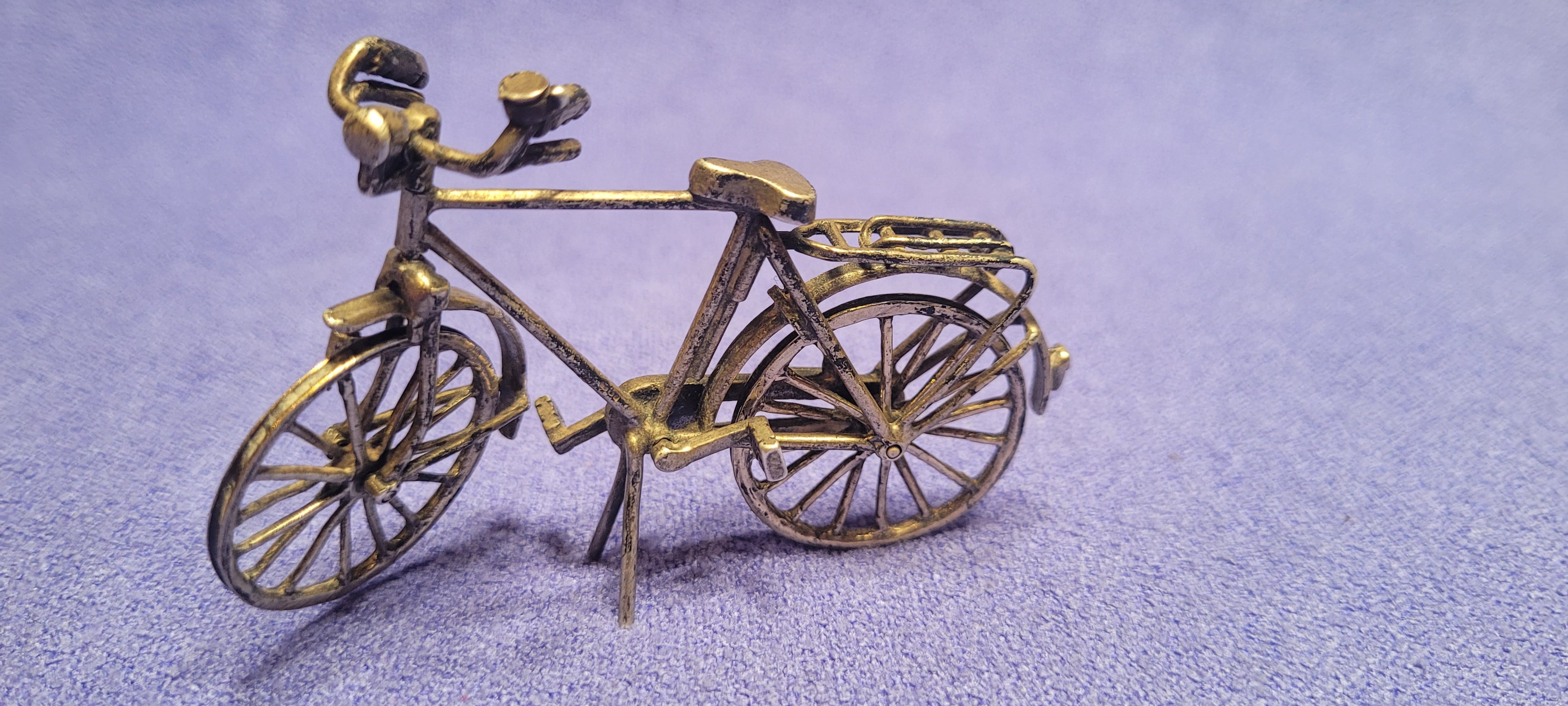 Sterling Silver Miniature Bicycle 925 Spain Hallmarked Collectible 26g Ornament