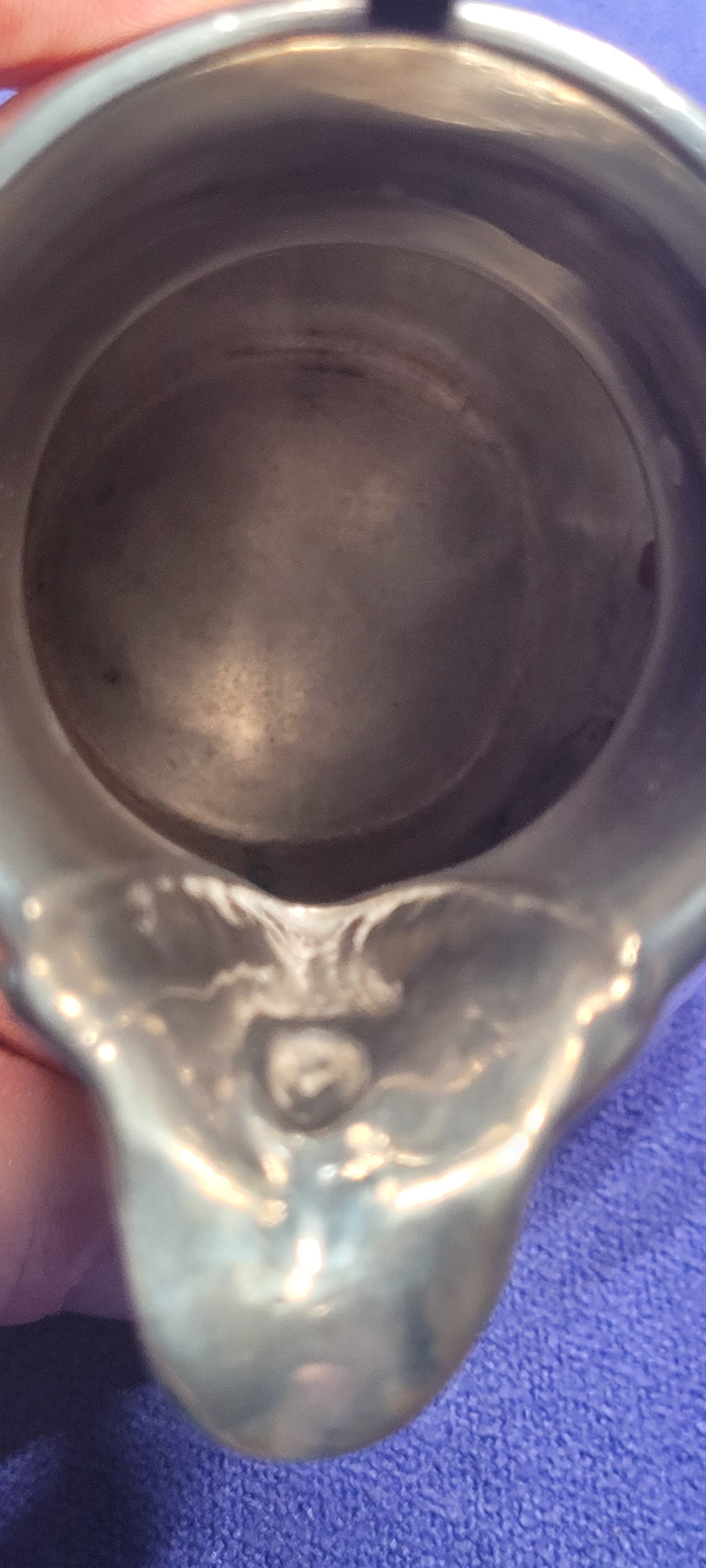 Antique Solid Silver Cream Jug Thomas White London 1875 Hallmarked 185g