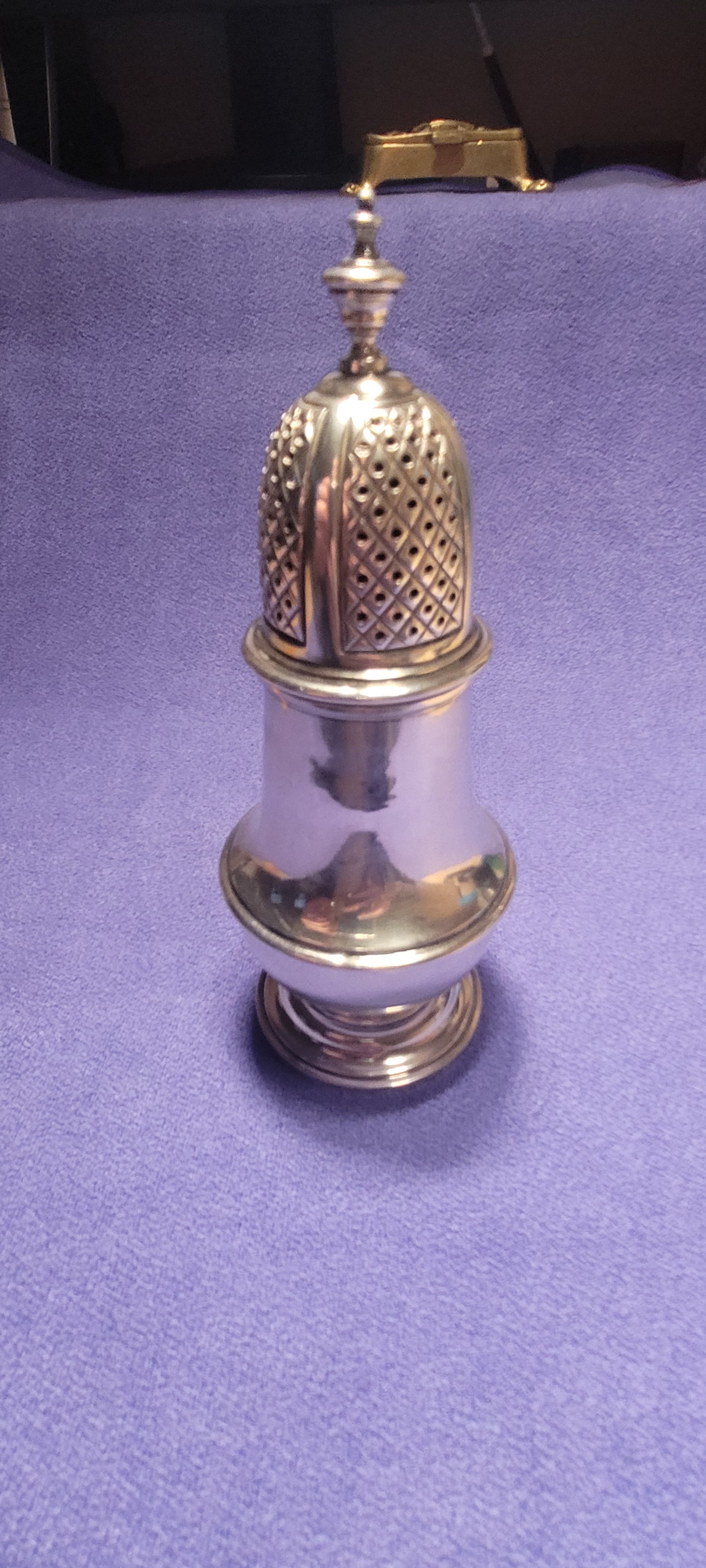 Antique Silver Sugar Castor London 1957 107g Mills & Hersey Hallmarked