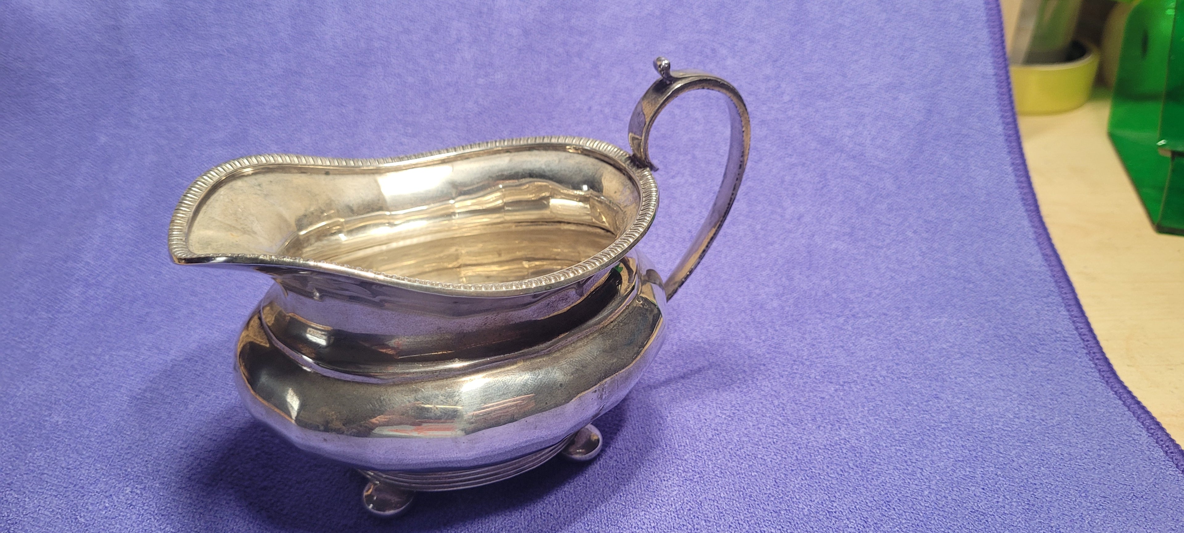 Silver Sauce Boat, Chester, 1925, S Blanckensee & Son Ltd, 205g
