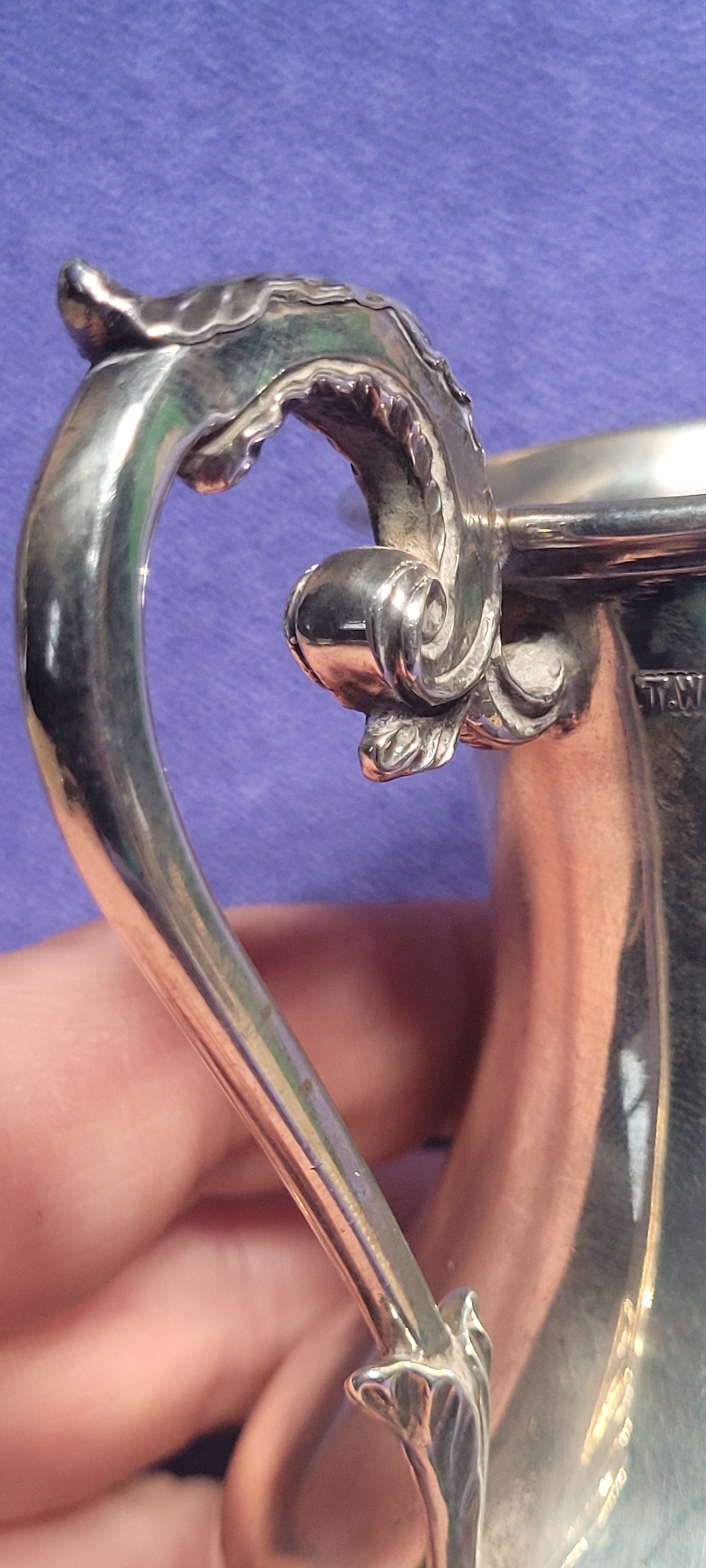 Antique Solid Silver Cream Jug Thomas White London 1875 Hallmarked 185g