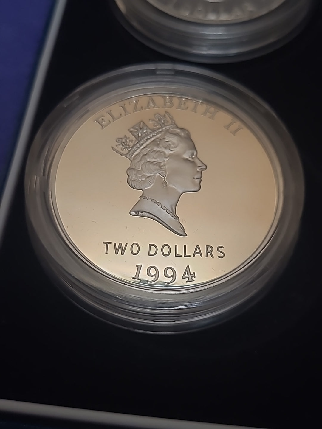 1994 Caribbean Royal Visit Silver Proof Collection –6 Sterling Silver Coins, COA