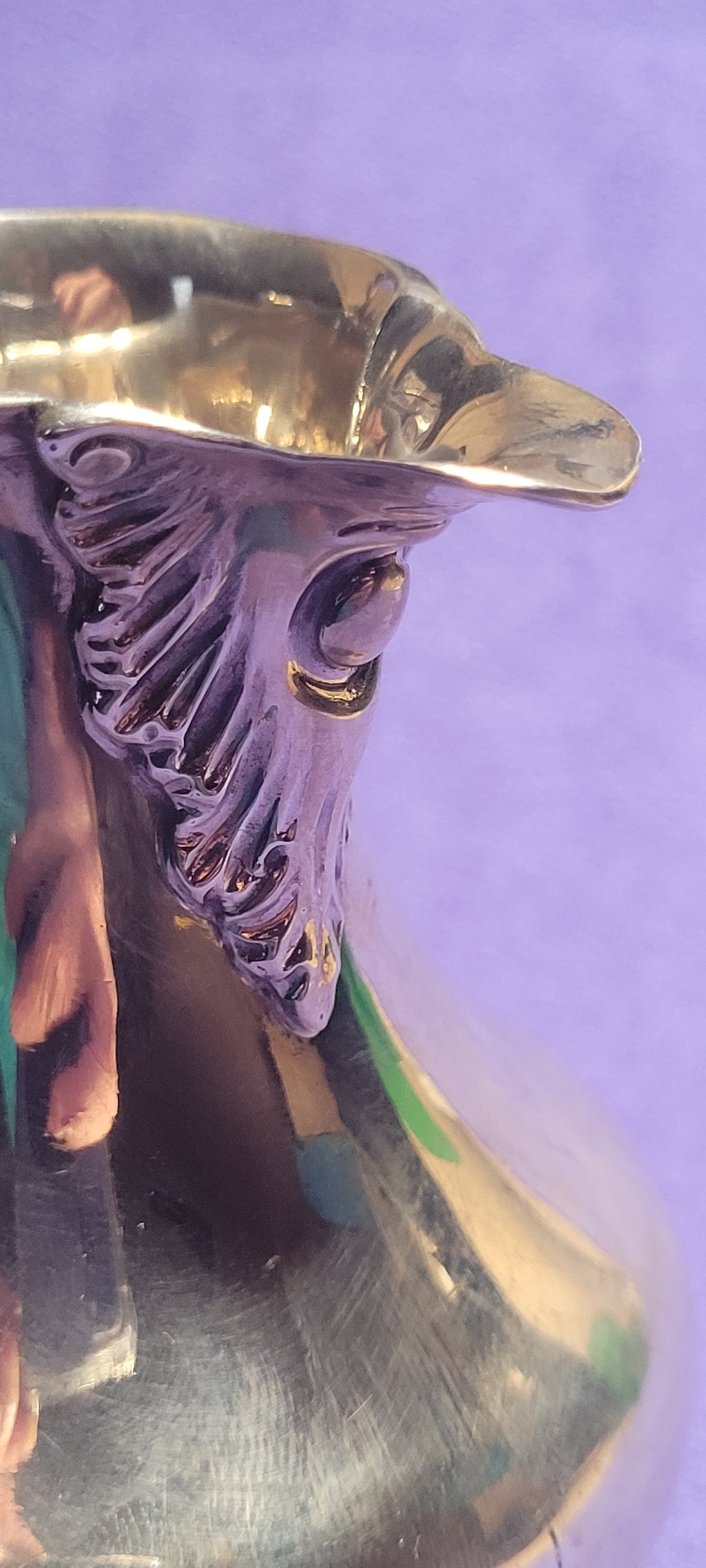 Antique Solid Silver Cream Jug Thomas White London 1875 Hallmarked 185g