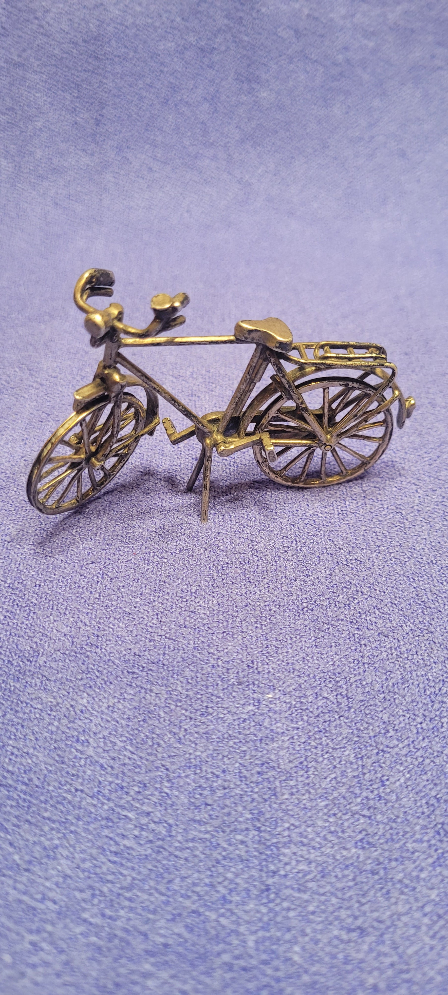Sterling Silver Miniature Bicycle 925 Spain Hallmarked Collectible 26g Ornament