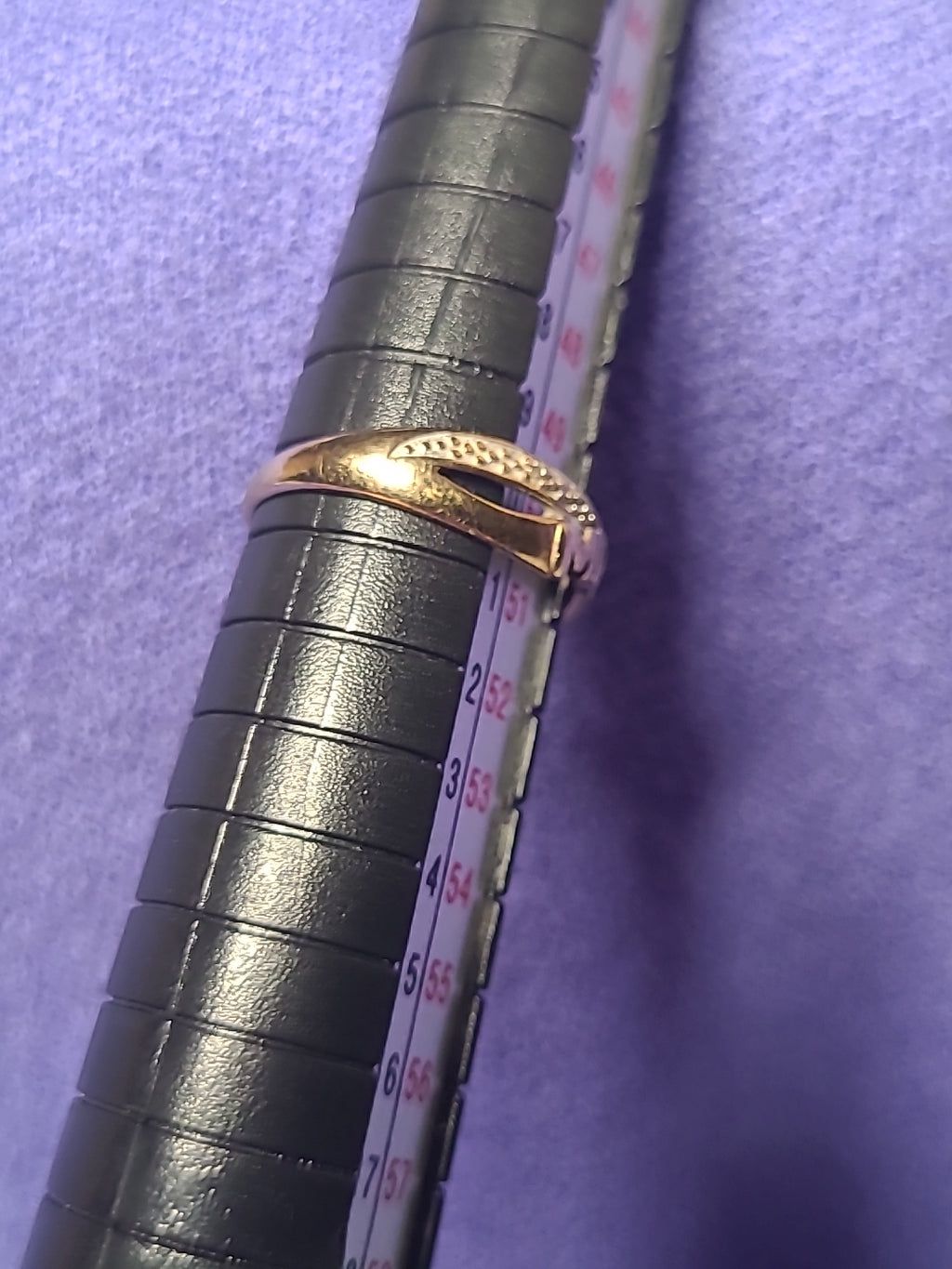 9ct Yellow Gold MUM Ring Size K Hallmarked Mother's Day Gift Present