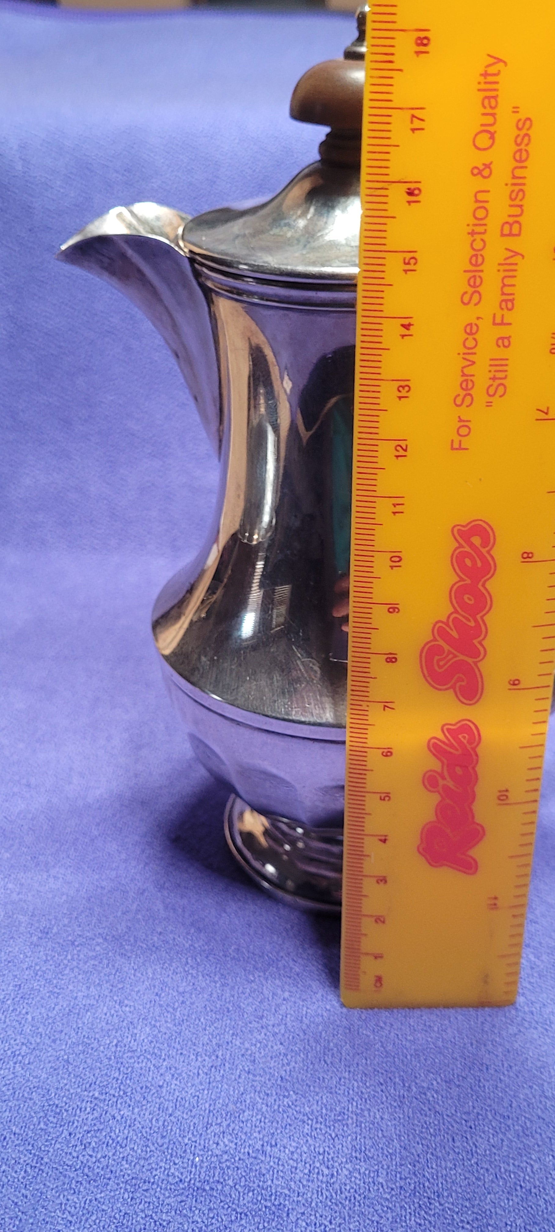 Sterling Silver  Jug, Birmingham , 396g , 1933 , Unknown Maker