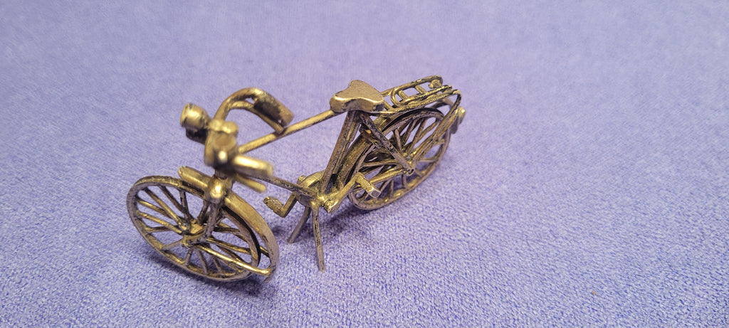 Sterling Silver Miniature Bicycle 925 Spain Hallmarked Collectible 26g Ornament