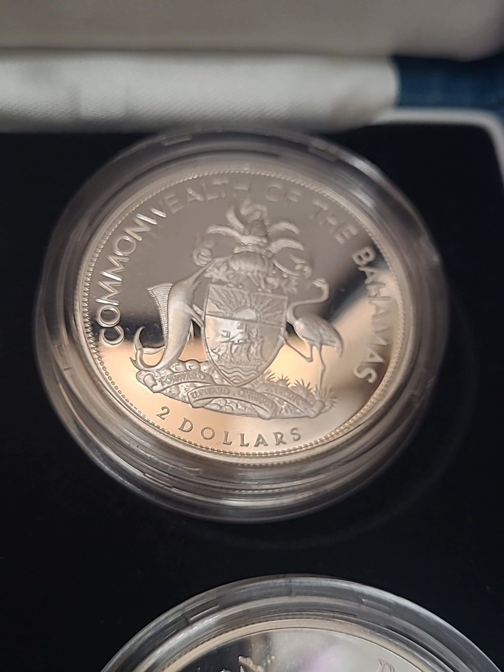 1994 Caribbean Royal Visit Silver Proof Collection –6 Sterling Silver Coins, COA