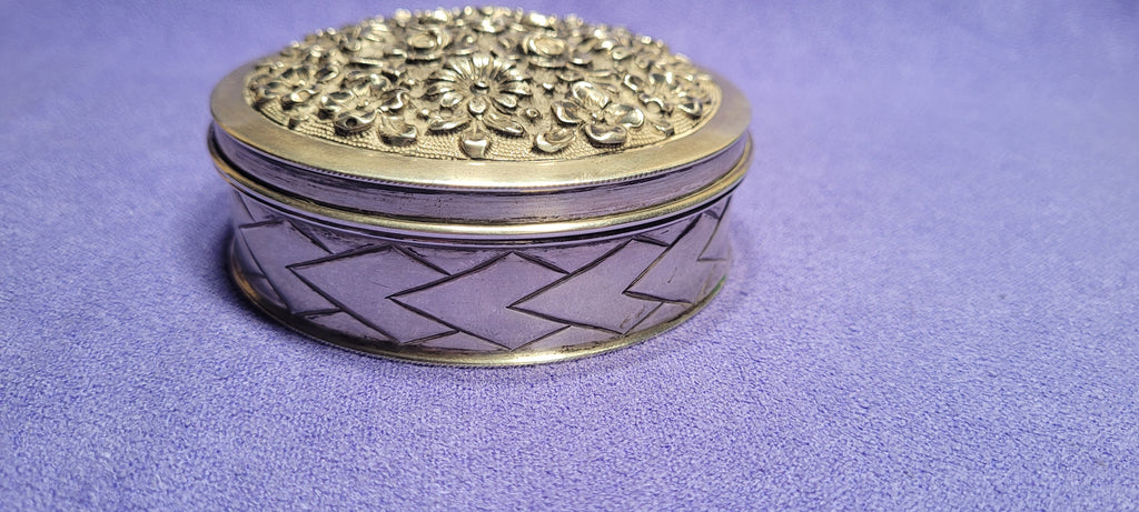 Silver 833, Portuguese , Porto ,Casket Circular, Maker Mark is Unreadable