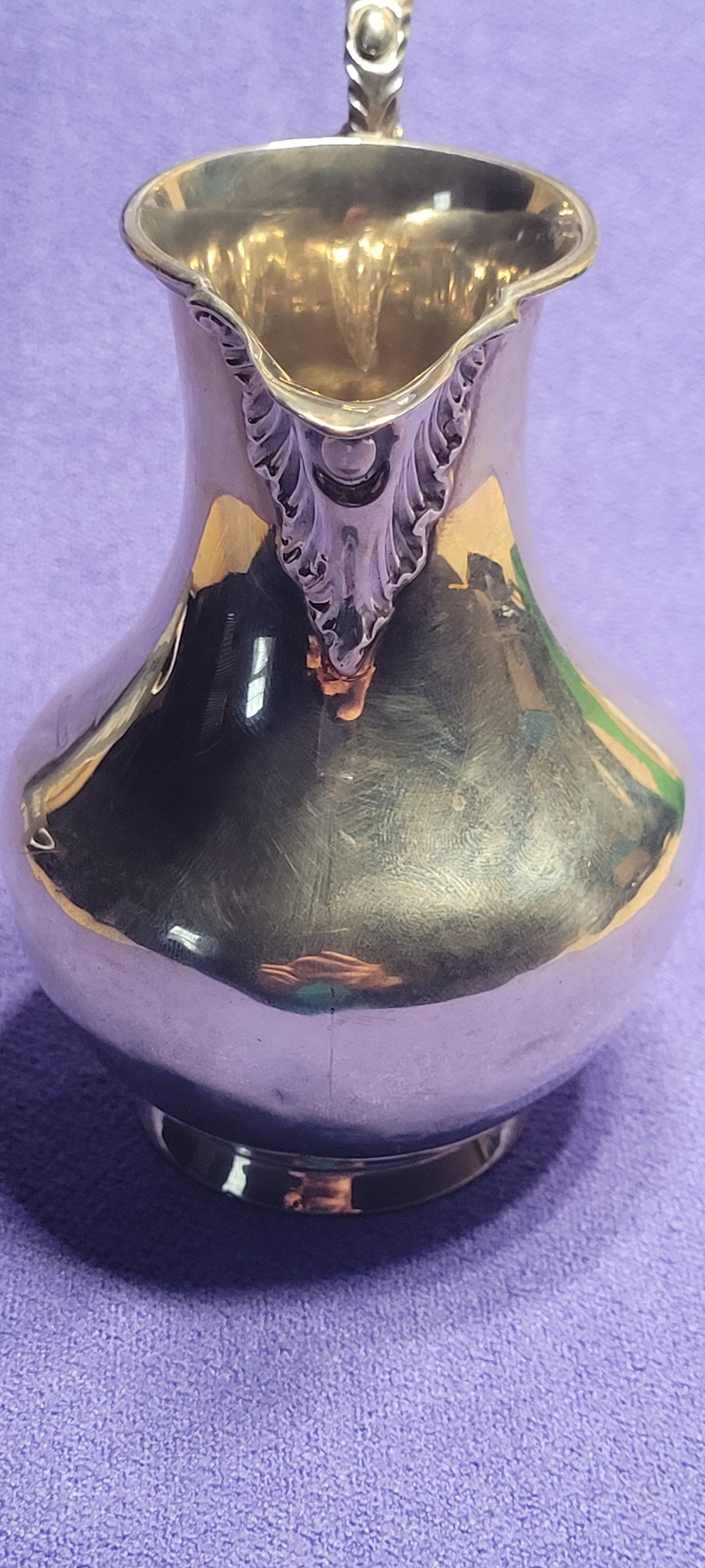 Antique Solid Silver Cream Jug Thomas White London 1875 Hallmarked 185g