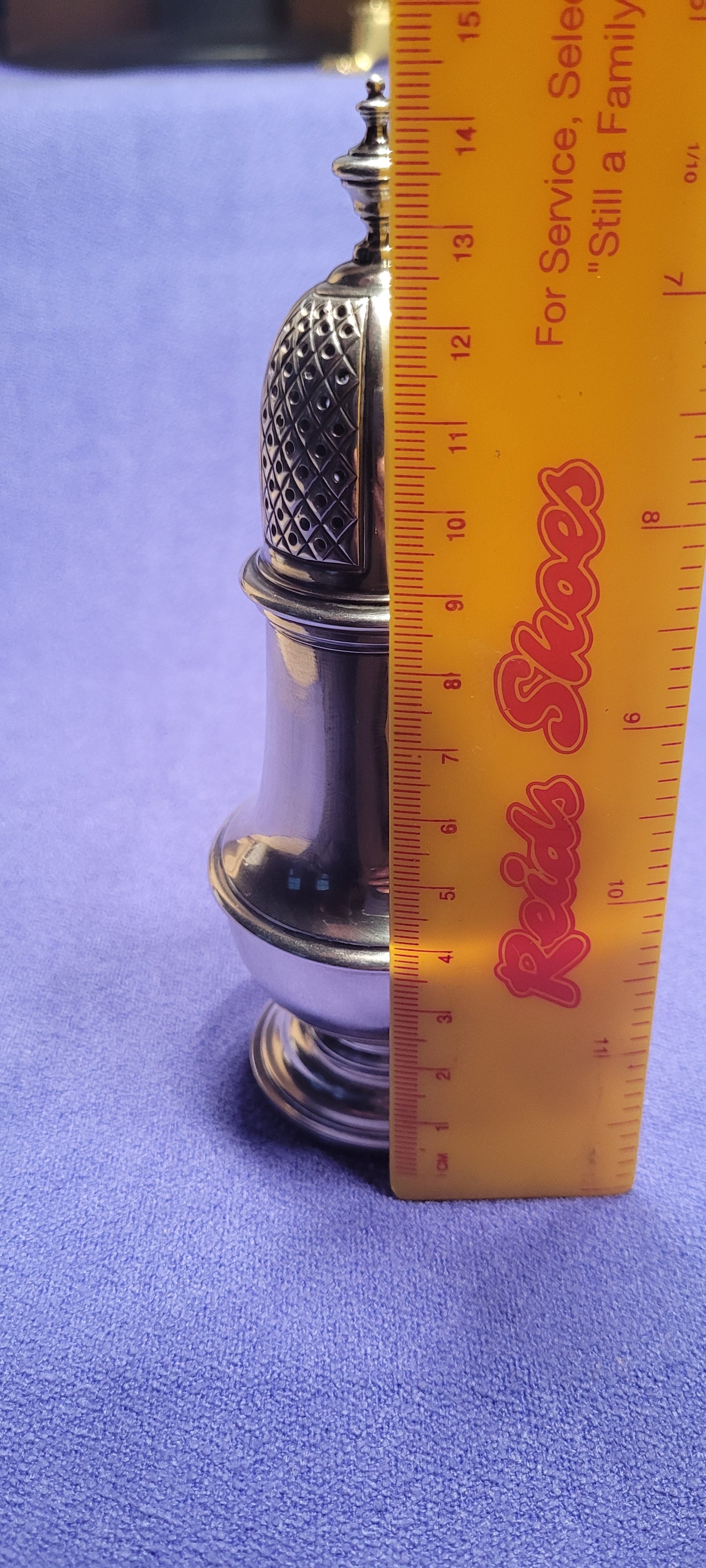 Antique Silver Sugar Castor London 1957 107g Mills & Hersey Hallmarked