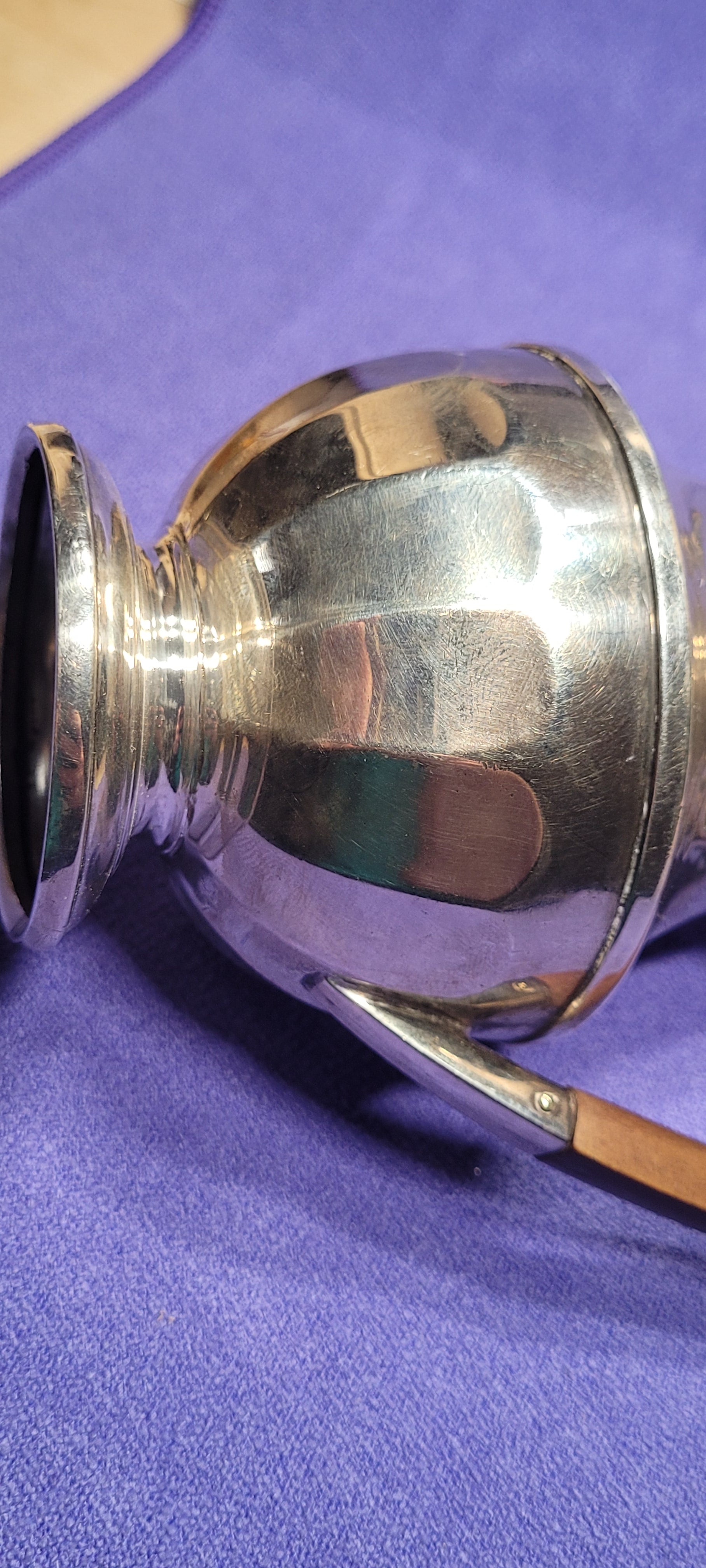 Sterling Silver  Jug, Birmingham , 396g , 1933 , Unknown Maker