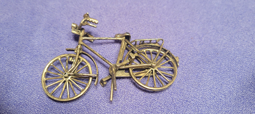 Sterling Silver Miniature Bicycle 925 Spain Hallmarked Collectible 26g Ornament