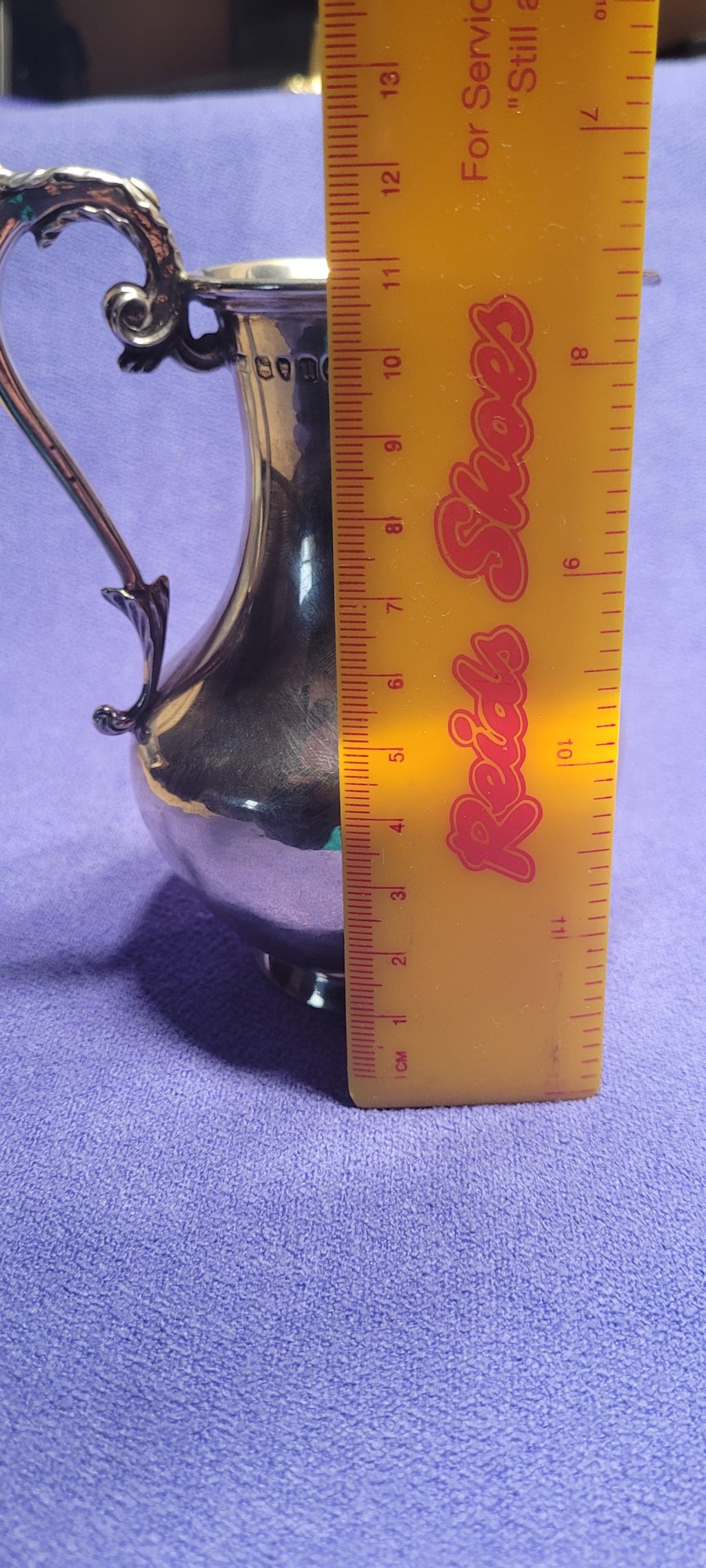 Antique Solid Silver Cream Jug Thomas White London 1875 Hallmarked 185g