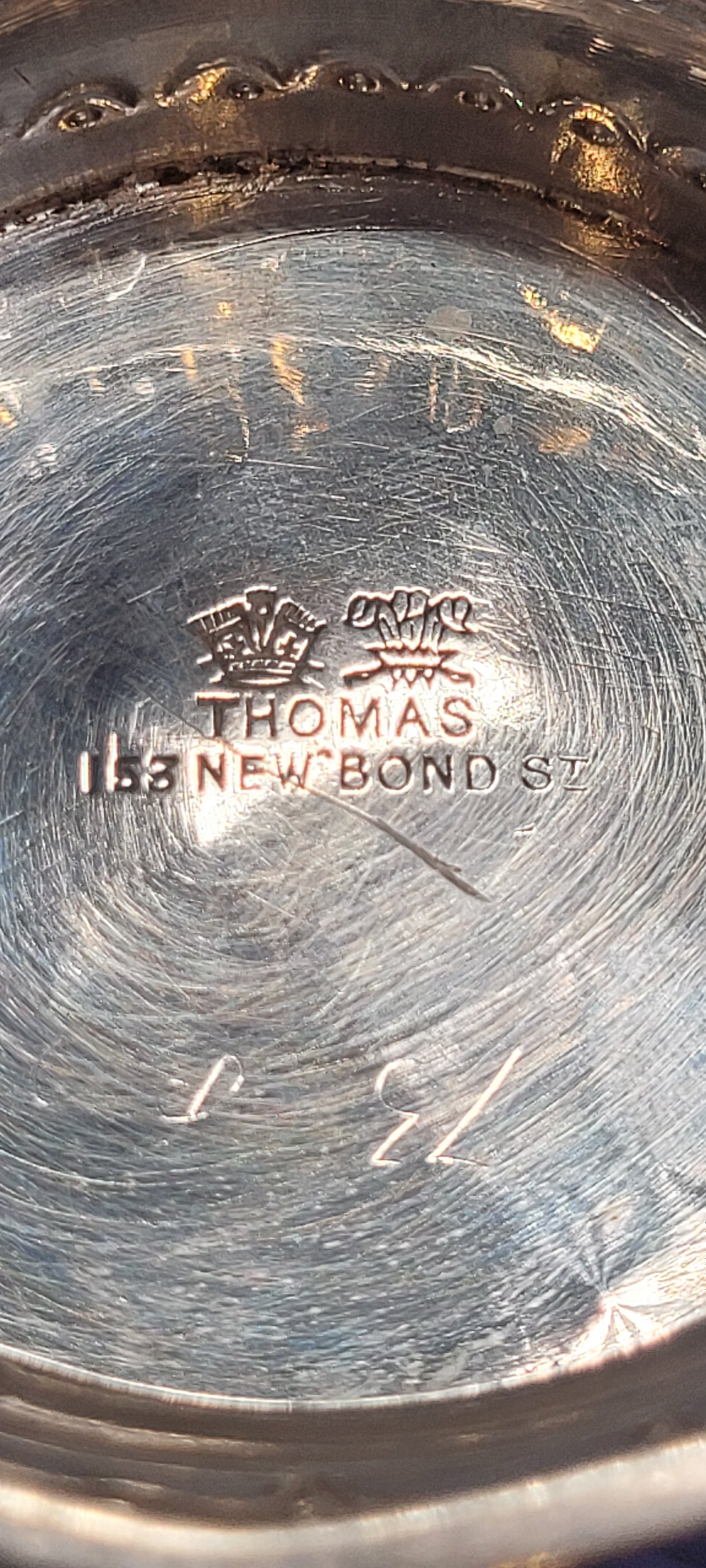 Victorian Sterling Silver Repousse Vase, 1888,Francis Boone Thomas, 193g ,London