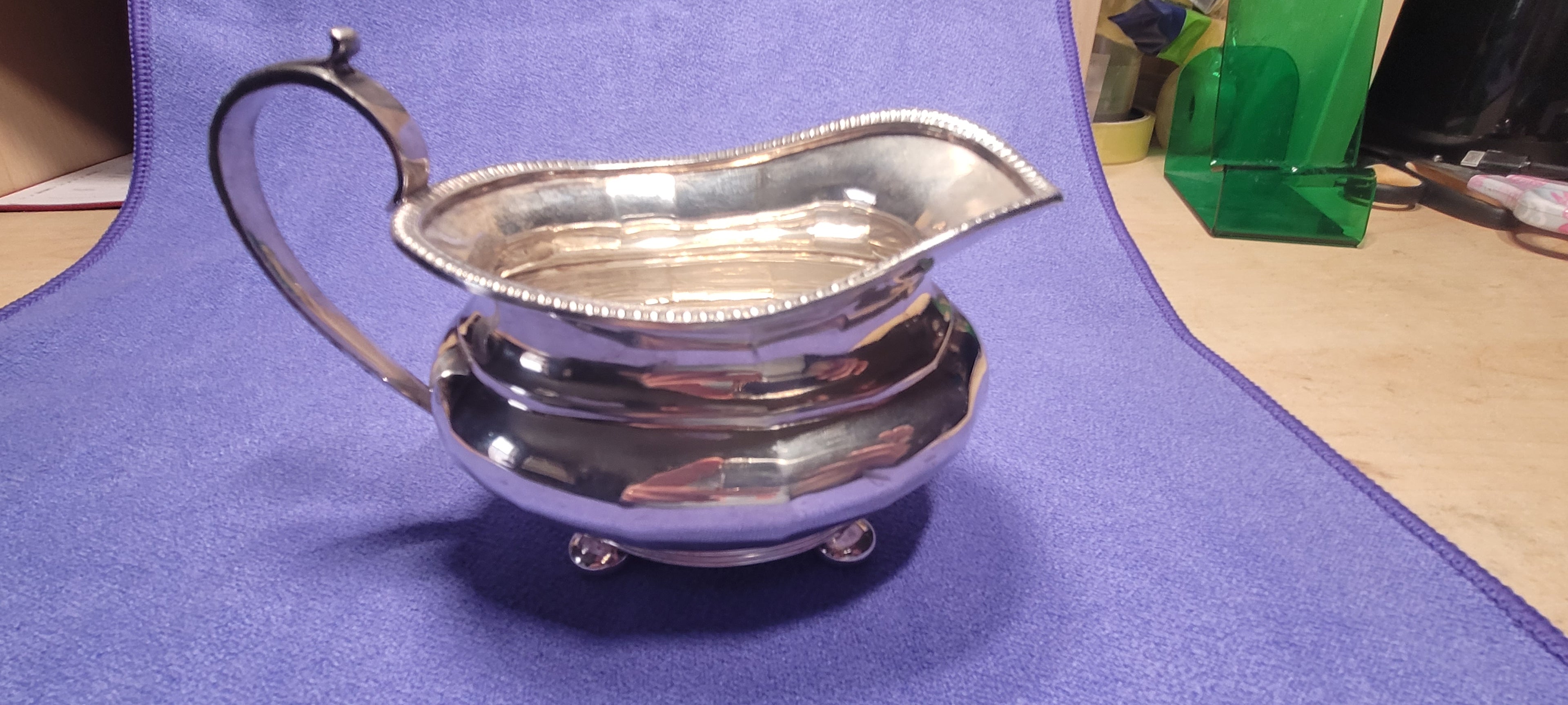 Silver Sauce Boat, Chester, 1925, S Blanckensee & Son Ltd, 205g