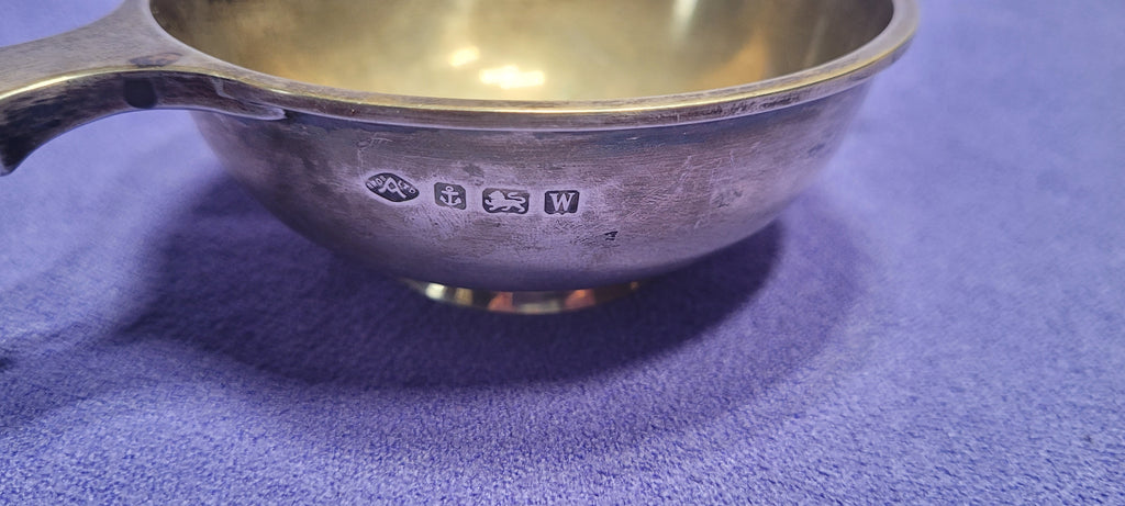 Antique Sterling Silver Quaich 129g Birmingham 1921 Adie Brothers Ltd