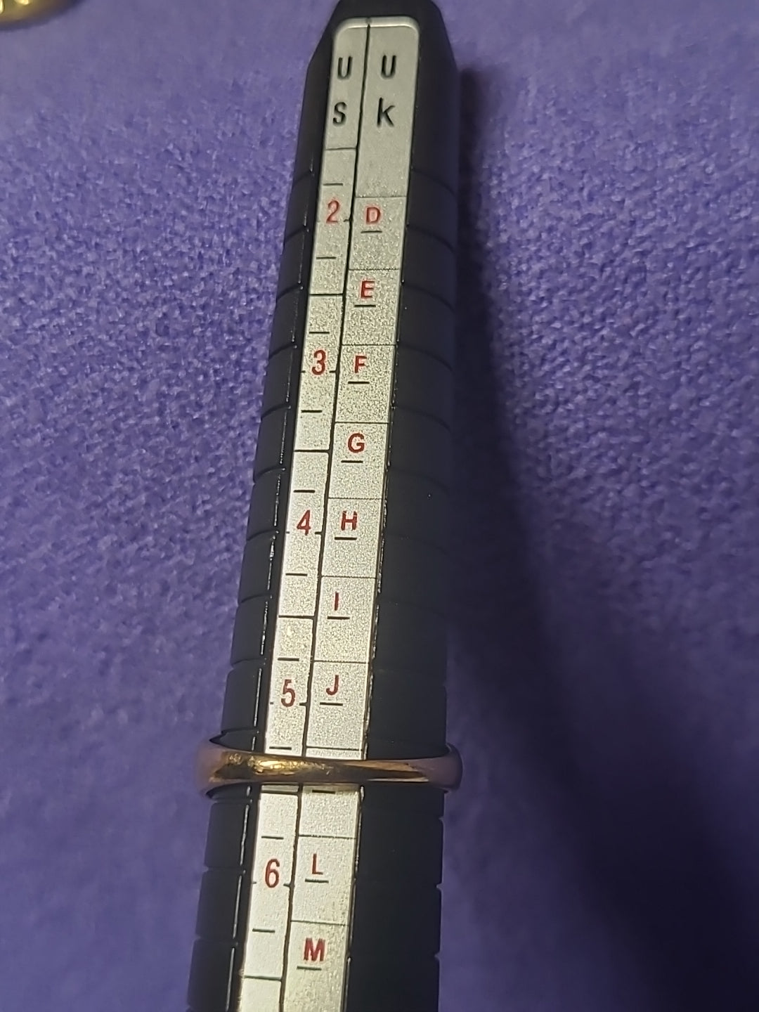 9ct Yellow Gold MUM Ring Size K Hallmarked Mother's Day Gift Present