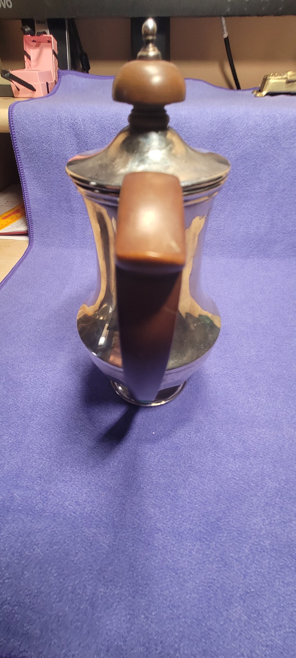Sterling Silver  Jug, Birmingham , 396g , 1933 , Unknown Maker