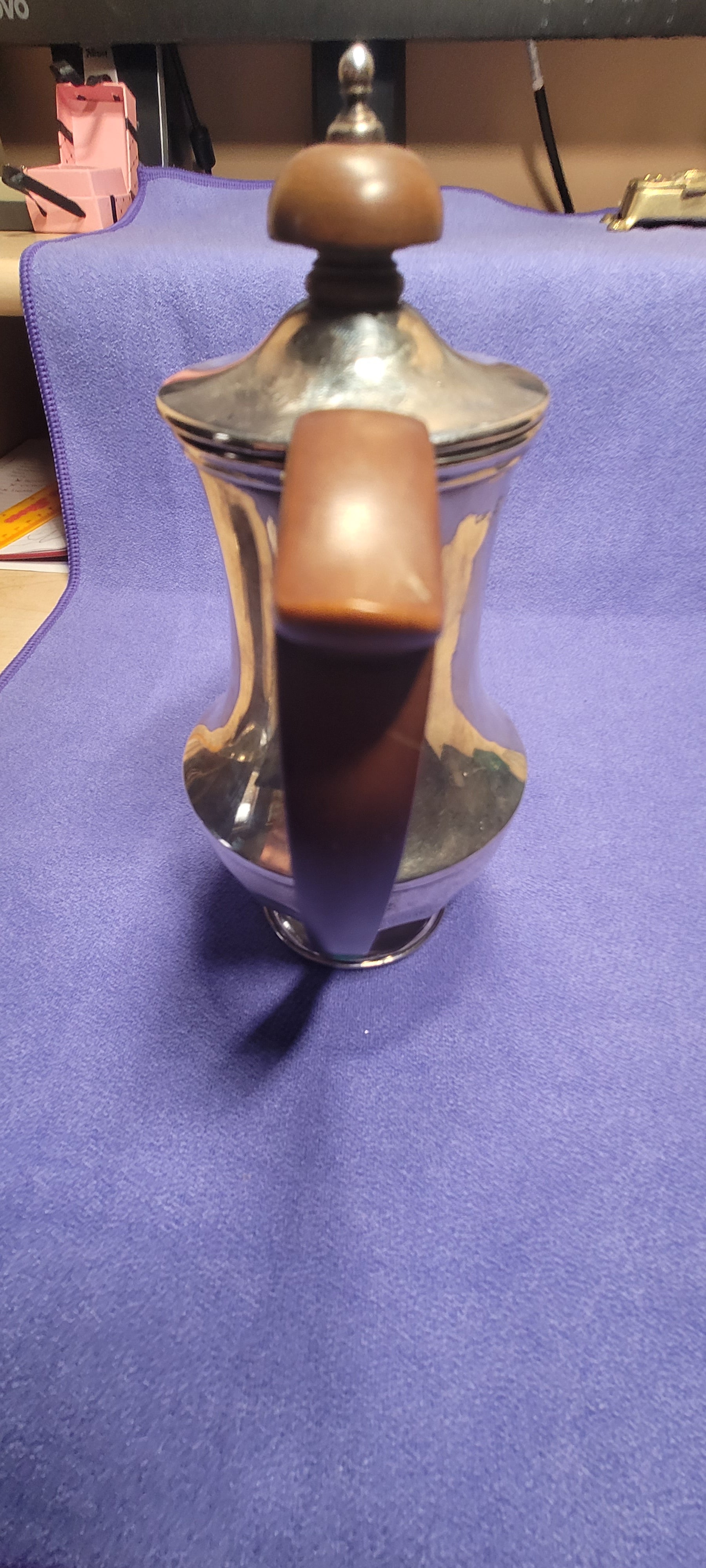 Sterling Silver  Jug, Birmingham , 396g , 1933 , Unknown Maker