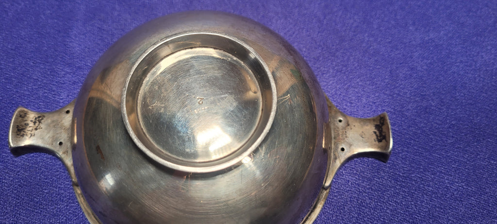 Antique Sterling Silver Quaich 129g Birmingham 1921 Adie Brothers Ltd