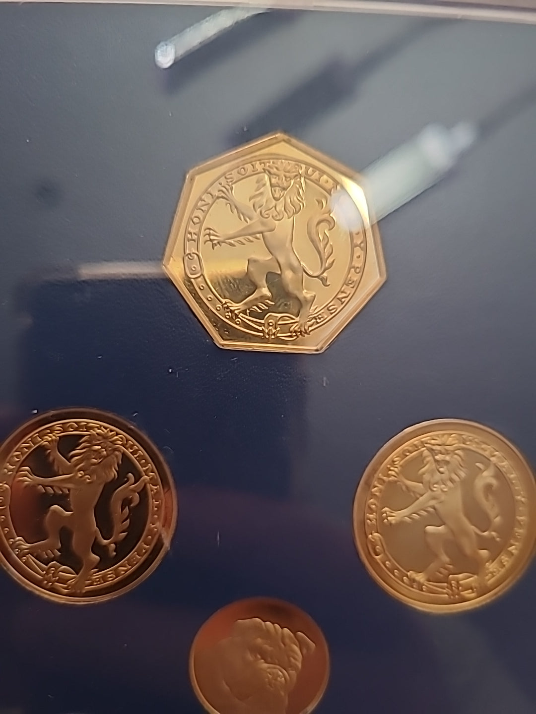 Winston Churchill Centenary 1874–1974 22ct Gold on Silver 6 Coin Medal Set