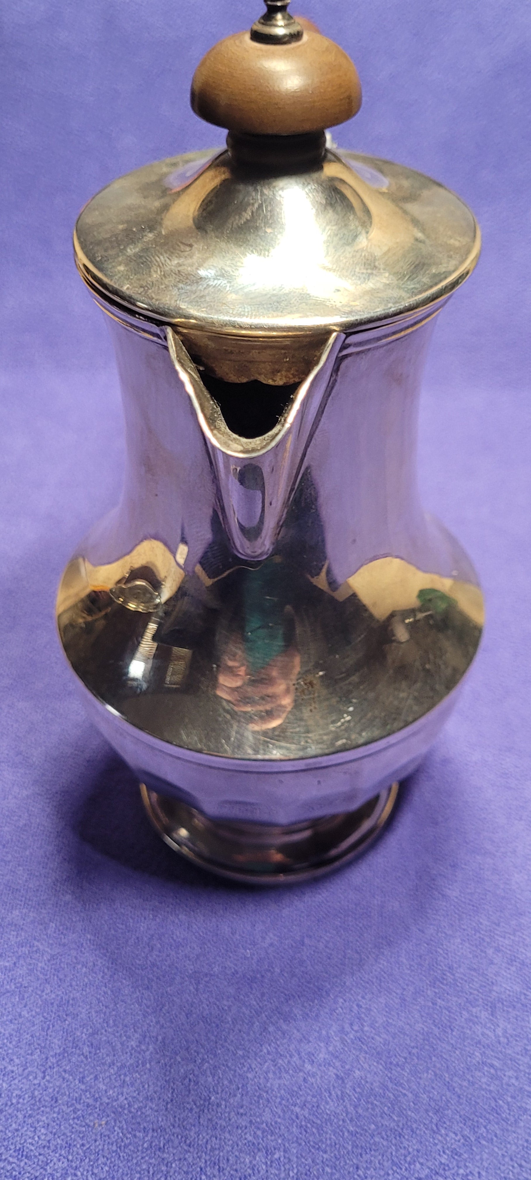 Sterling Silver  Jug, Birmingham , 396g , 1933 , Unknown Maker