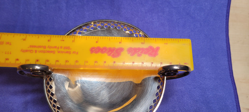 Antique Solid Silver Tazza Dish London 1909 John Collard Vickery 206g Approx