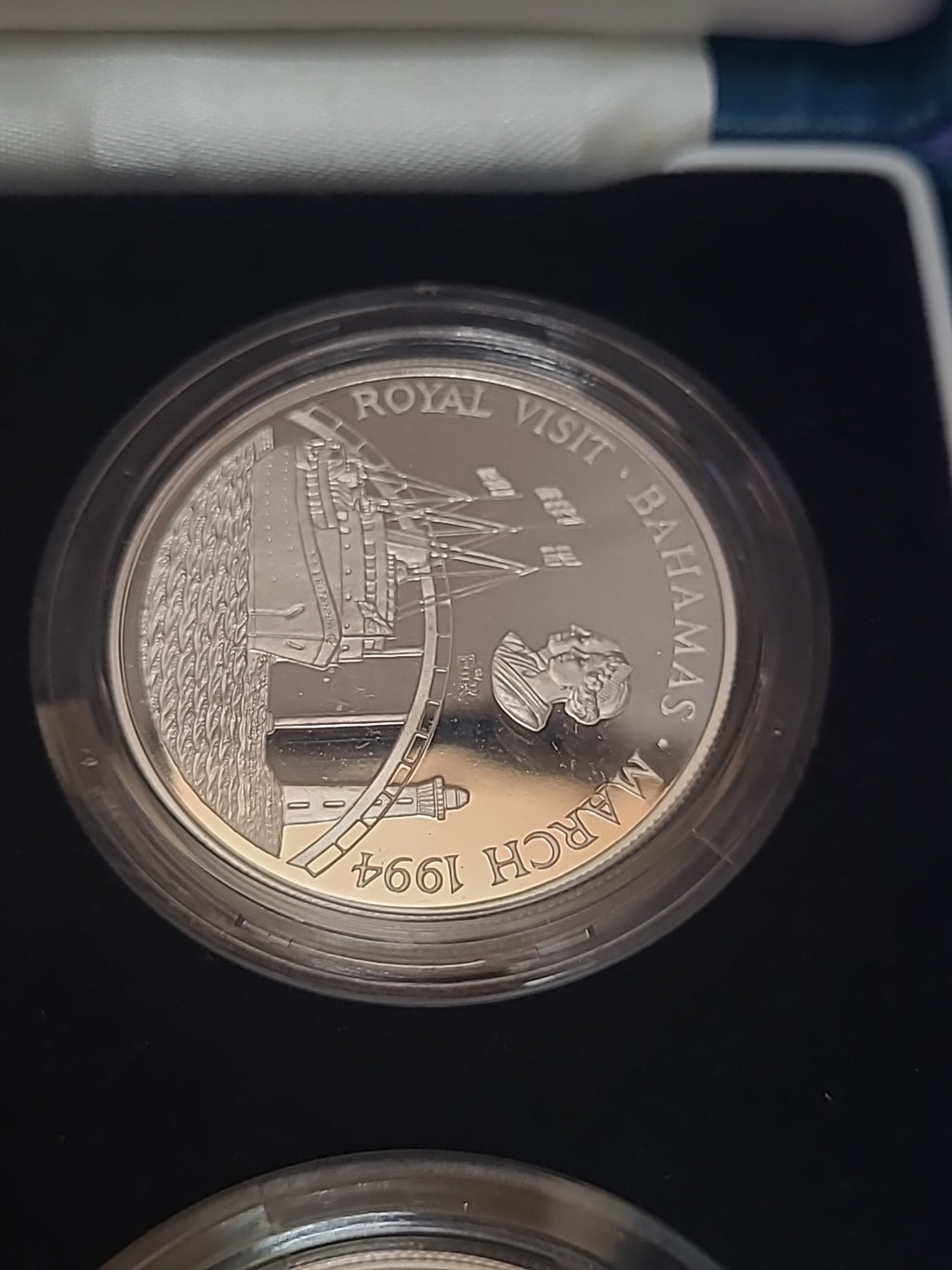 1994 Caribbean Royal Visit Silver Proof Collection –6 Sterling Silver Coins, COA