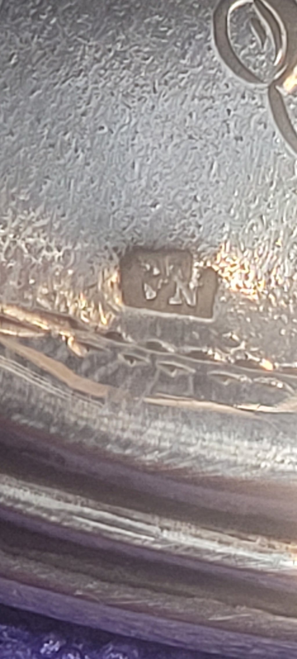 Antique Austro Hungarian Sterling Silver Gothic Compote Vienna c1870 215g