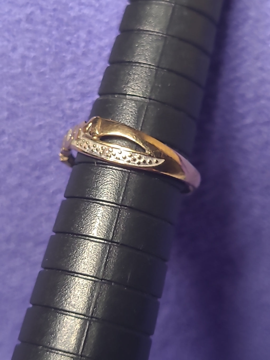 9ct Yellow Gold MUM Ring Size K Hallmarked Mother's Day Gift Present